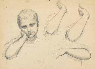 Untitled (Young boy’s portrait and arm study)