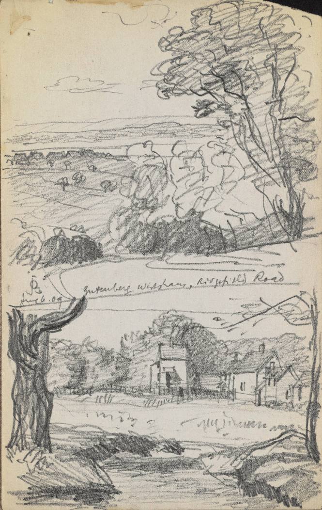 Two landscapes (studies)
