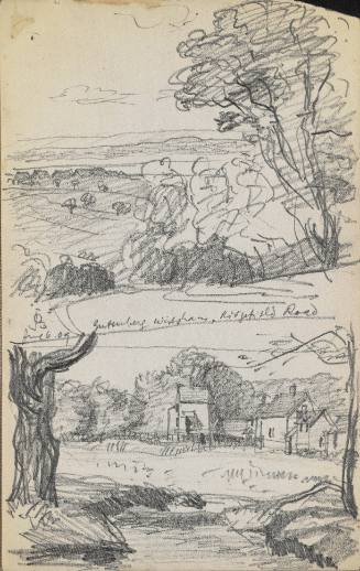 Two landscapes (studies)