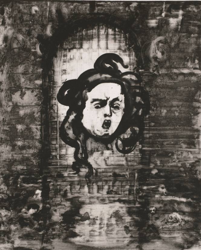 L’Inferno of Dante I: IX The Gorgon Medusa (image)