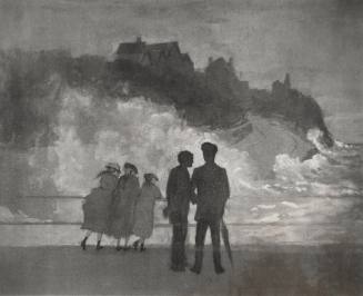 Figures by the Seaside
