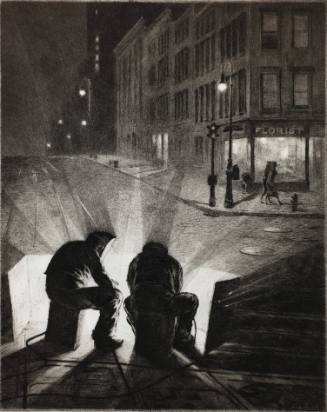 Arc Welders at Night