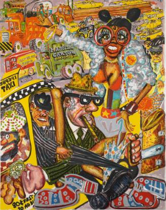 Taxi Pretzel, from the portfolio No Gas