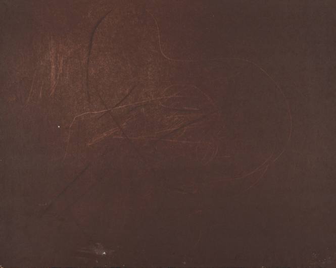 One of nine prints from the portfolio Tod: Cage Without Bars