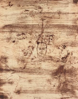 One of nine prints from the portfolio Tod: Cage Without Bars