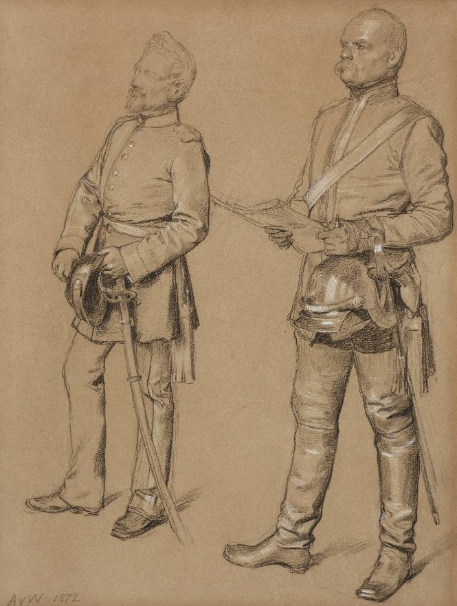 Study for the Emperor’s Proclamation in Versailles