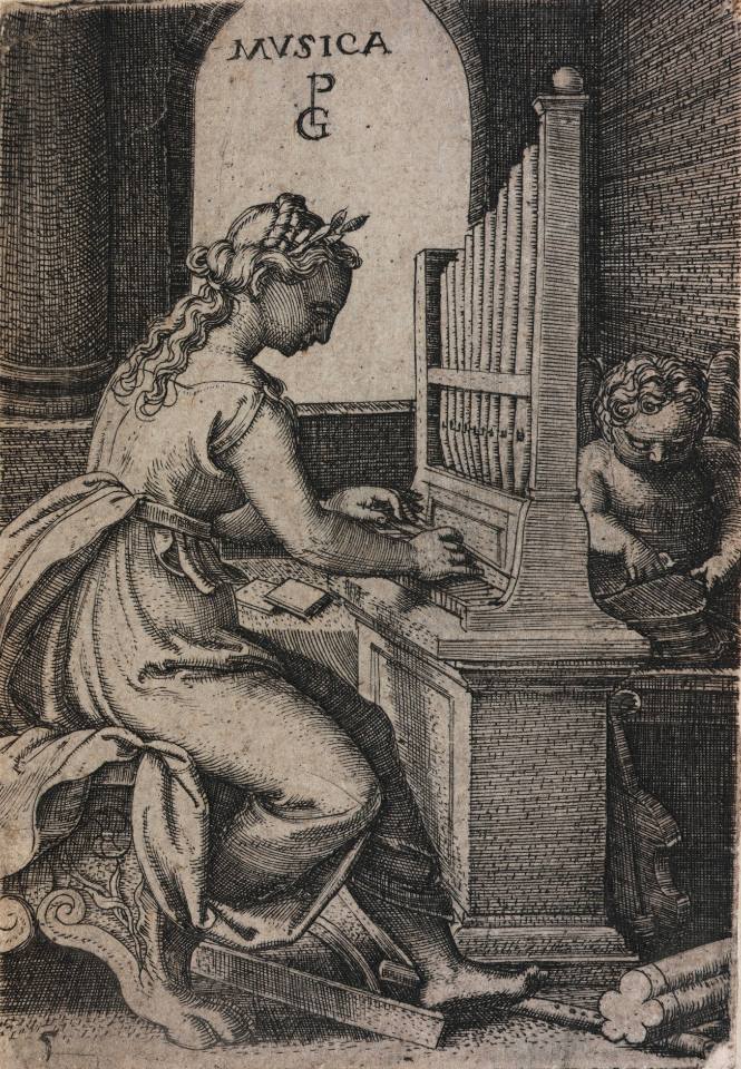 Musica, from the series The Liberal Arts