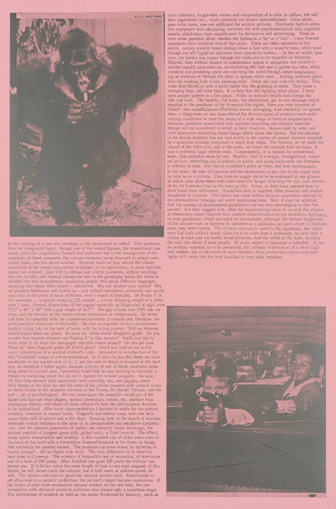 Temporary Variations in Experienced Type from General Dynamic F.U.N., Volume E (Volume II of Moonstrips Empire News) portfolio of 50