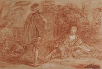 Woman with Two Suitors