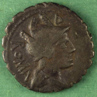 denarius serratus, Roman Republic, 80 BCE
