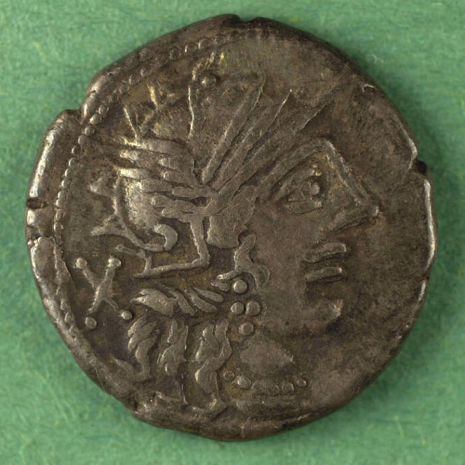 denarius, Roman Republic, 123 BCE