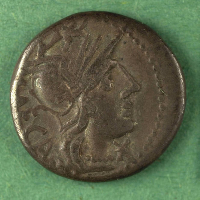 denarius, Roman Republic, 125 BCE