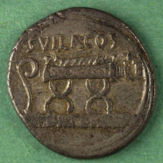 denarius, Roman Republic, 54 BCE