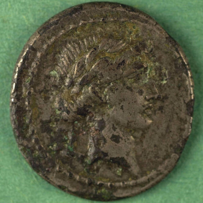 denarius, Roman Republic, 66 BCE