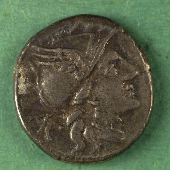 denarius, Roman Republic, 77 BCE