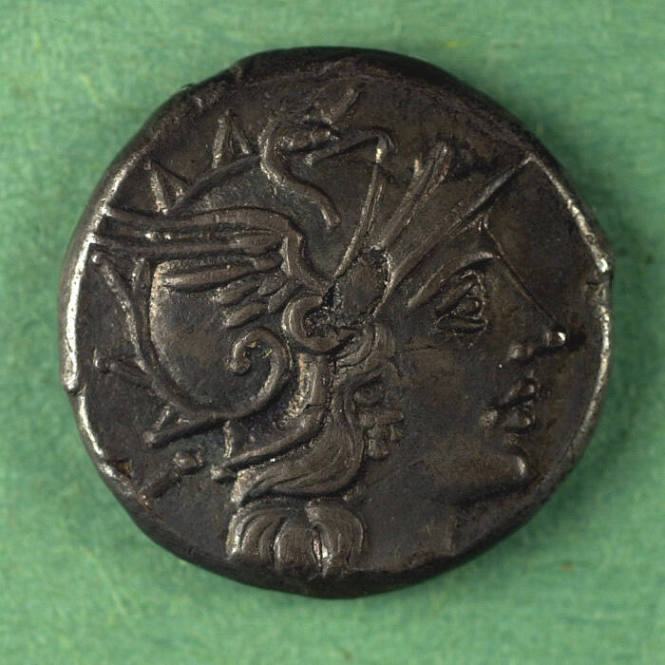denarius, Roman Republic, 152 BCE