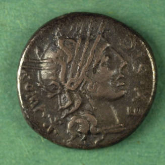 denarius, Roman Republic, 116-115 BCE