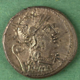 denarius, Roman Republic, 127 BCE