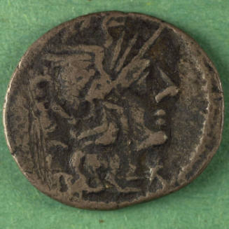 denarius, Roman Republic, 130 BCE