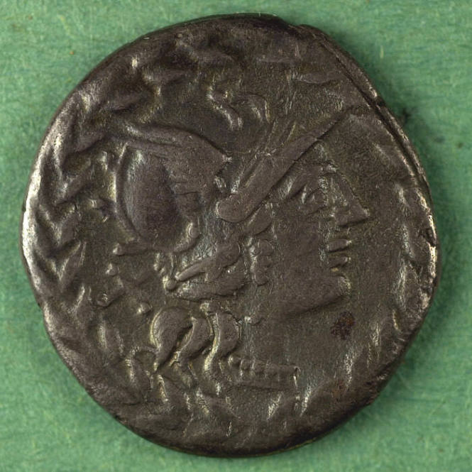 denarius, Roman Republic, 138 BCE