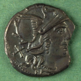 denarius, Roman Republic, 138 BCE