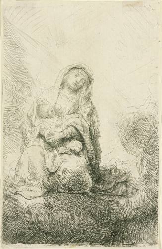 Virgin and Child in the Clouds
