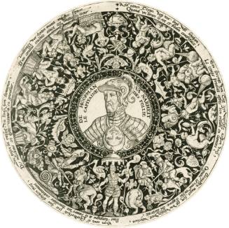 De Hoopman van Narheit (The Captain of Folly) (from the series, Four Designs for Dishes)