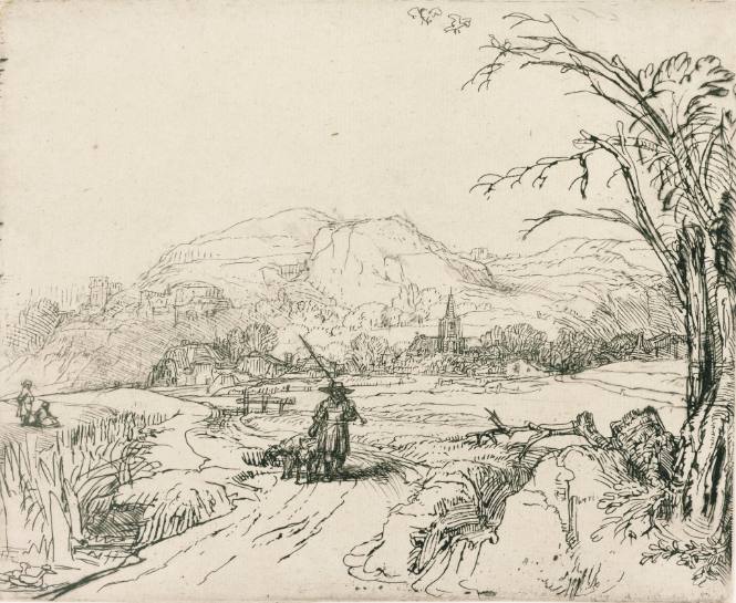 Landscape with Sportsman and Dogs (Het Jagertje)