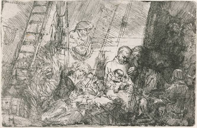 The Circumcision in the Stable (Night)