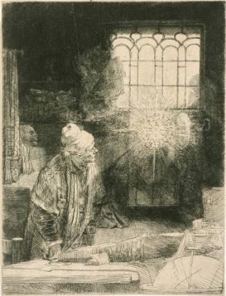 A Scholar in his Study ("Faust")