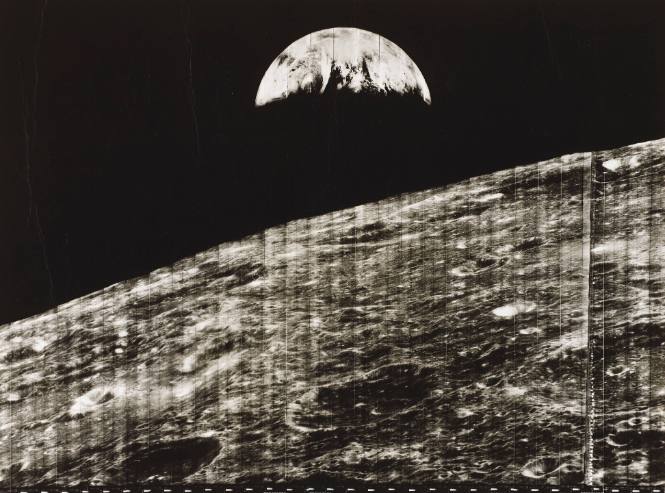 First View of the Earth from the Moon