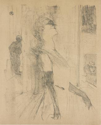Sur la scène (On Stage), from the portfolio Yvette Guilbert
