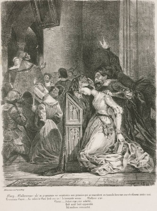 Marguerite à l'Eglise