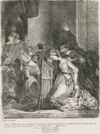 Marguerite à l'Eglise