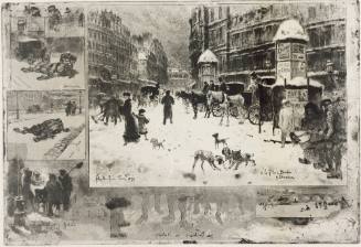 L’Hiver à Paris ou La Neige à Paris (Winter in Paris or Paris in the Snow)