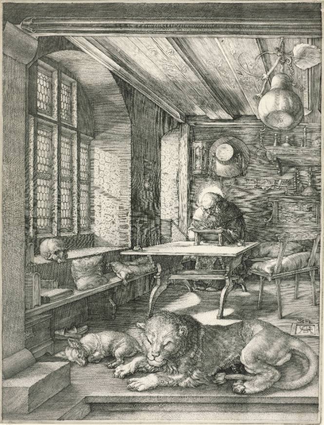 St. Jerome in his Study