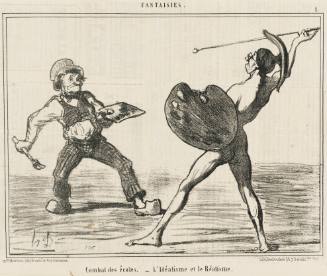 Fantasies: Combat des écoles. --L'Idealisme et le Réalisme