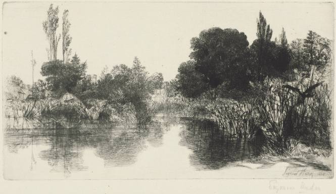 Shore Mill Pond (large plate)