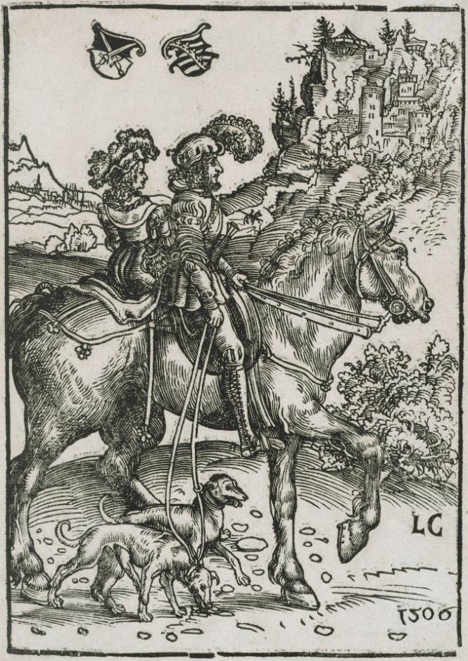 Knight and Lady Hunting