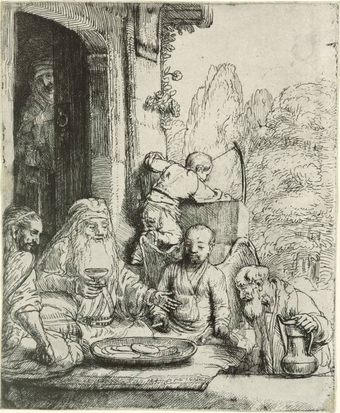 Abraham Entertaining the Angels