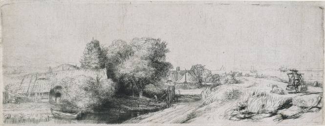 Landscape with a Milkman (Het Melkboertje)