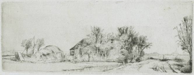 Landscape with a Road beside a Canal