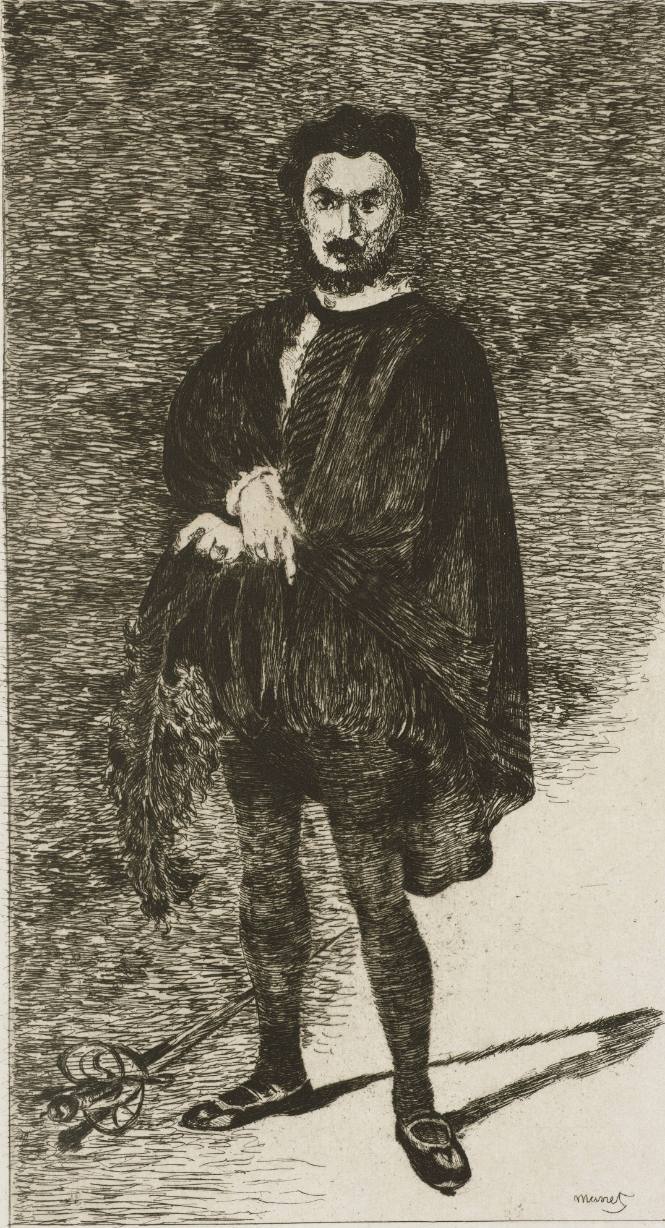 L'acteur tragique (The Tragic Actor: Philibert Rouvière in the role of Hamlet)