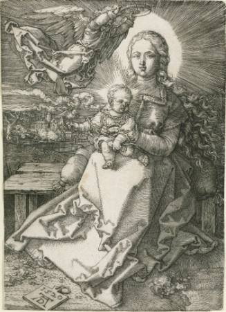 Madonna Crowned by an Angel