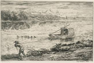 Voyage en bateau: Le Mousse tirant le cordeau