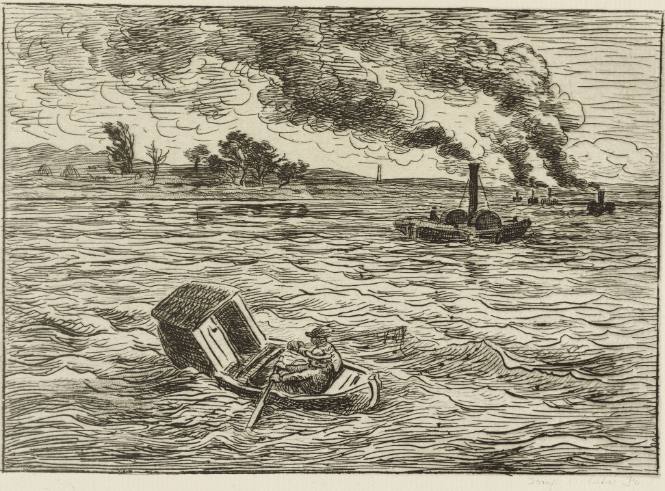 Voyage en bateau: Les bateaux a vapeur