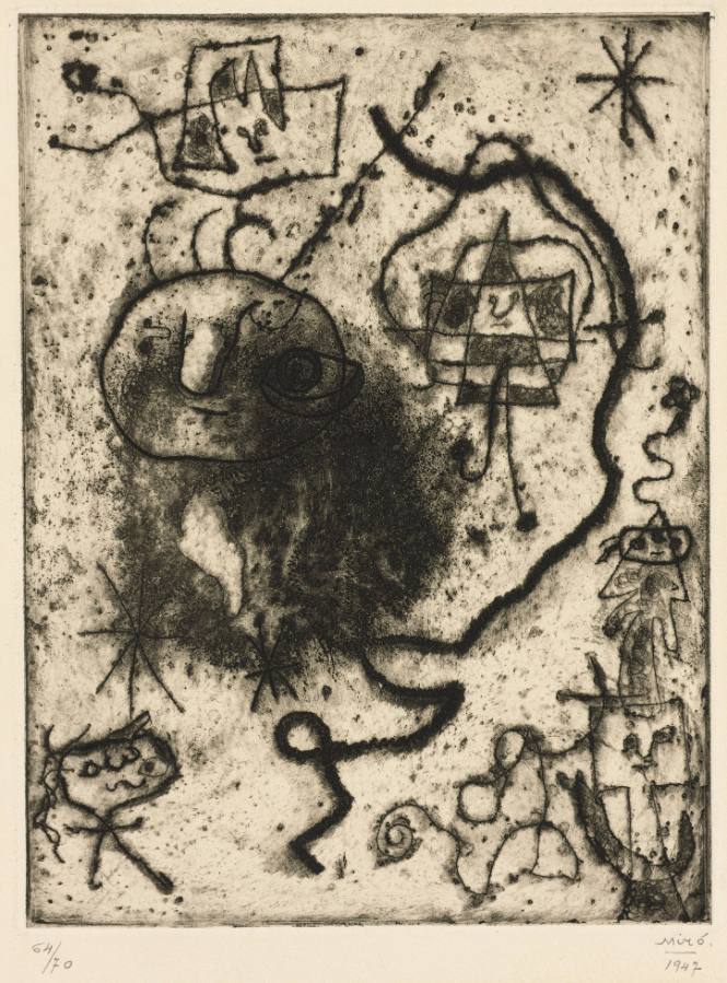 Filletto, sautant à la corde, femmes, oiseaux (Young Girl Skipping Rope, Women, Birds), Plate VII from the Brunidor Portfolio, No. 1