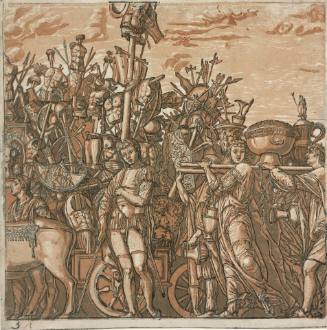 Trophies and Bearers of Coin and Vases (from The Triumphs of Caesar)