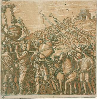 Bearers of Coins and Vases, Youths Leading Oxen, Trumpeters (from The Triumphs of Caesar)