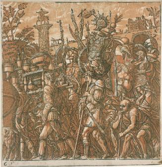 Bearers of Coin and Plate, Trophies of Royal Armor (from The Triumphs of Caesar)